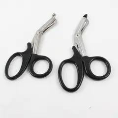 Lot of 2 Pairs Trauma Scissors 7.5in EMT Medical Shears