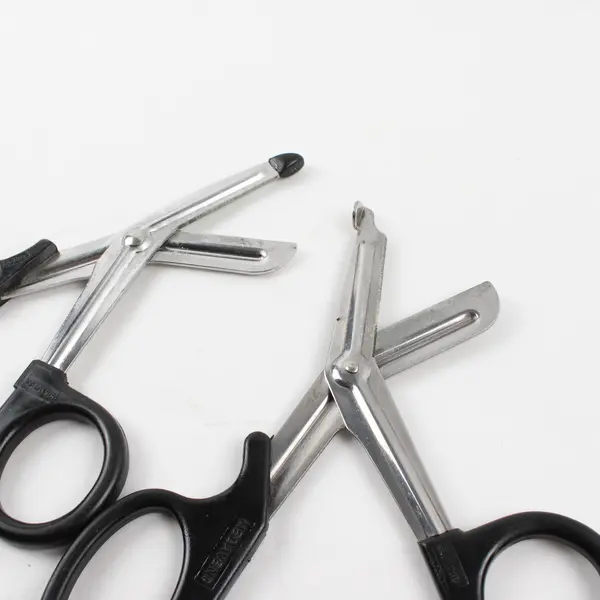 Lot of 2 Pairs Trauma Scissors 7.5in EMT Medical Shears