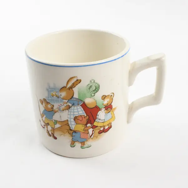 Vintage Royal Doulton Bunnykins Children's Mug Collectible Cup