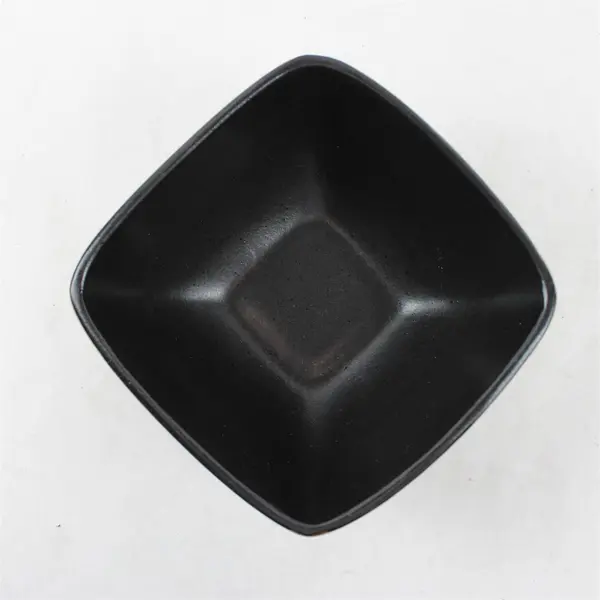 Home Trends Rave Taupe Square Cereal Bowl 5 7/8" x 3 3/8"