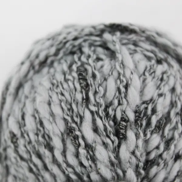 Skein of Vintage Brasil Kokon Yarn from Germany #29029 Grey, New 