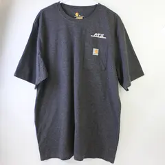 Carhartt Gray Speckled Original Fit "ATS" Printed Short Sleeve T-Shirt Men's XL