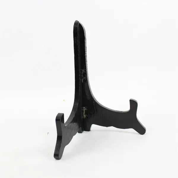 Lot of 4 Book Easels Display Stands, 3 Black 1 Red, Assorted Sizes