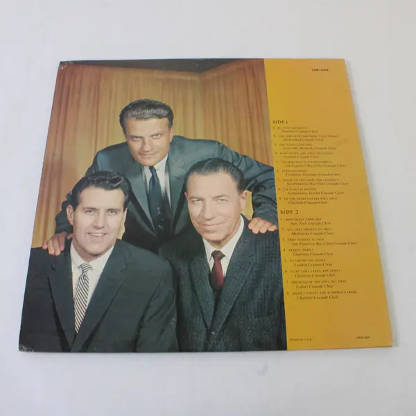 Billy Graham International Crusade Choirs 12" Vinyl Record