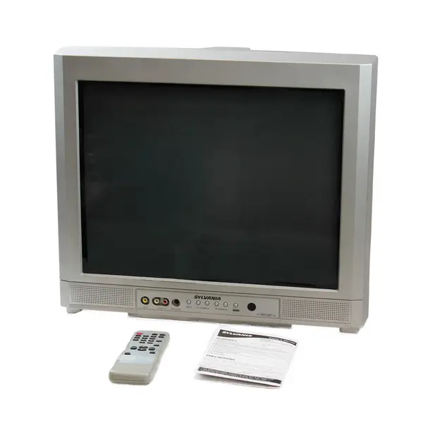 Sylvania 6420FF 20“ Retro Gaming Vintage Video Game CRT TV AV S-Video w/ Remote