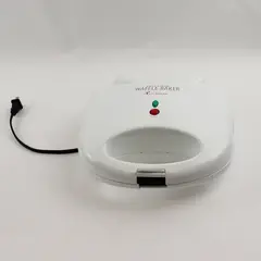 Toastmaster Easy Clean Waffle Maker TWB2WREG White Non-Stick As Is Untested