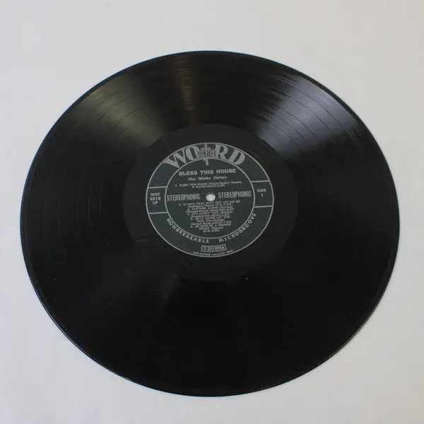 The White Sisters "Bless This House" 12" Vinyl Record 