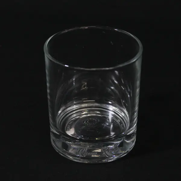 CROWN ROYAL Rocks Glass 75th Anniversary Commemorative  Made in Italy.