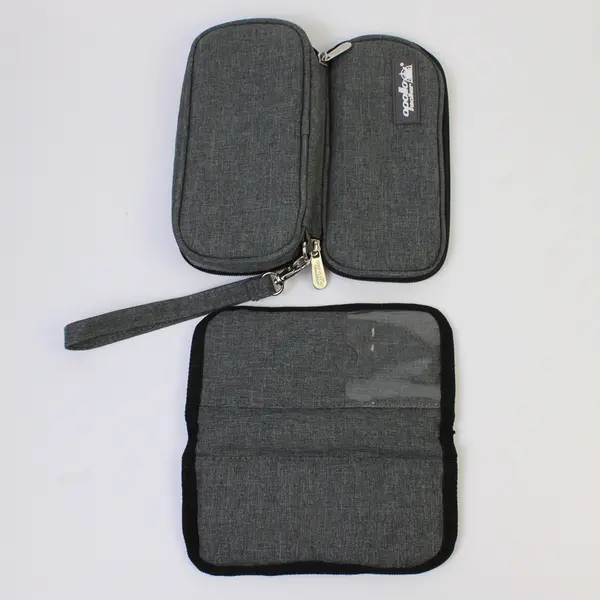 Apollo Walker Insulin Cooler Travel Case Portable Insulated Grey New