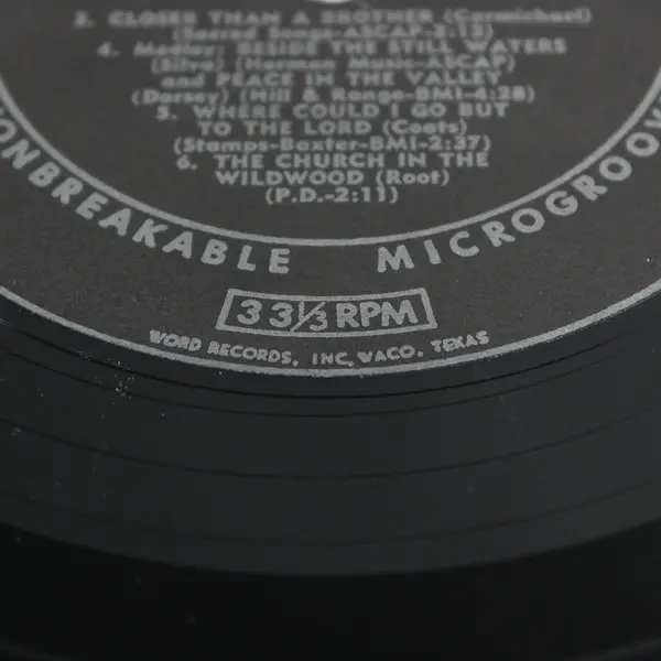 Cliff Barrows "Along the Trail" 12" Vinyl Record