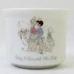 1986 Enesco Precious Moments Candle Holder “They Followed His Star “