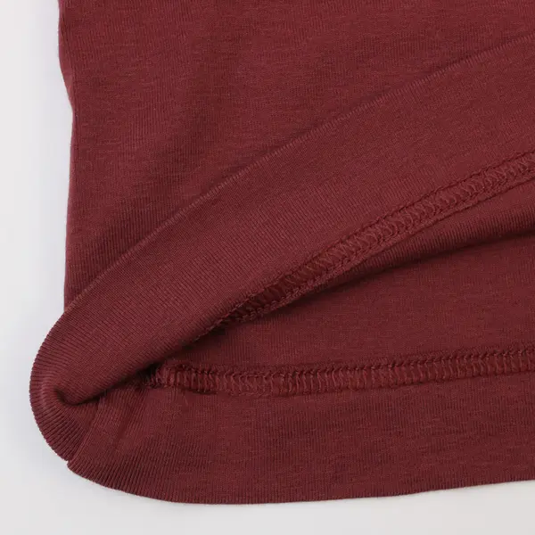 Duluth Trading Co Rust Red Short Sleeve T-Shirt Top 100% Cotton Women's Size M