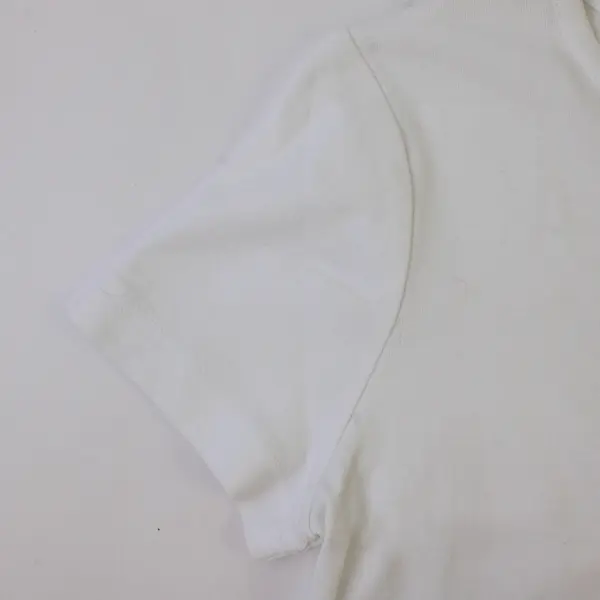 Duluth Trading Co White Short Sleeve T-Shirt Top 100% Cotton Women's Size M