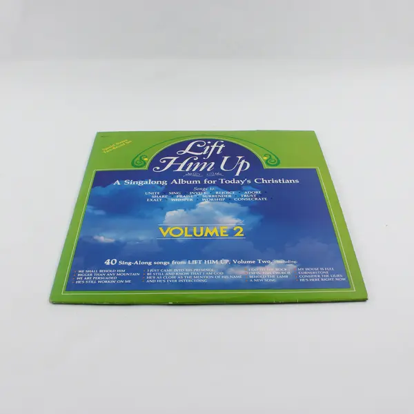 Lift Him Up- A Singalong Album for Today's Christians Volume 2  12" Vinyl Record