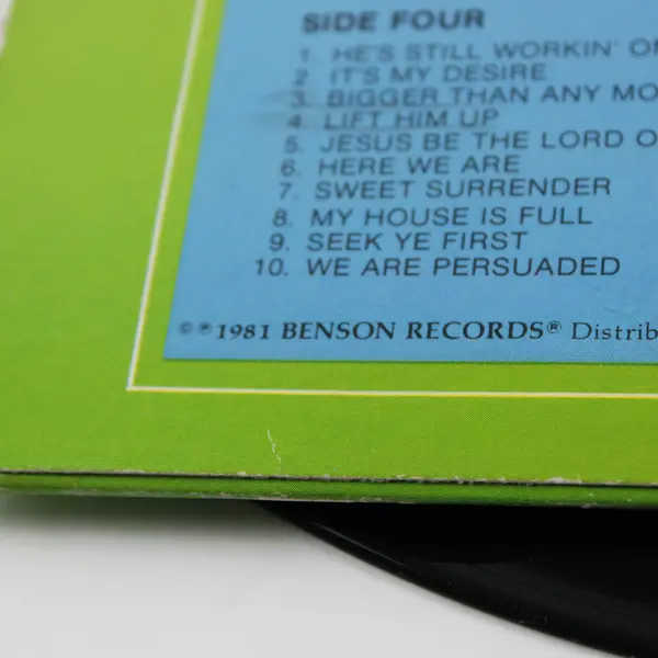 Lift Him Up- A Singalong Album for Today's Christians Volume 2  12" Vinyl Record