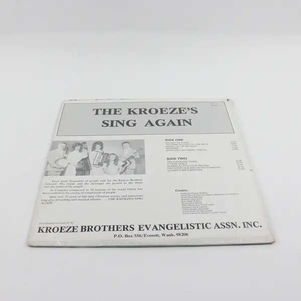The Kroeze's Sing Again 12" Vinyl Record