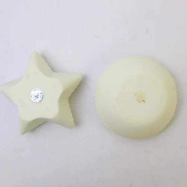 PartyLite Sea Drifters Bisque Porcelain Tea Light Holders Star & Urchin Set