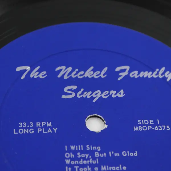 The Nickel Family Singers - Songs Of Faith And Promise - 12"Vinyl  Record