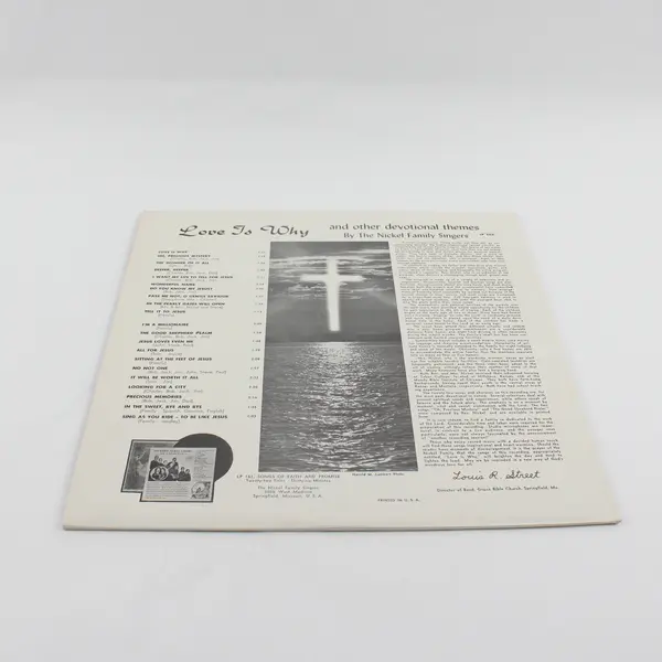 The Nickel Family Singers -  Love is Why And Other Devotional Themes 