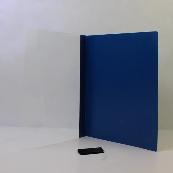 Lot of 4 Staples Side Lock Report Covers 30 Sheet Capacity One Missing