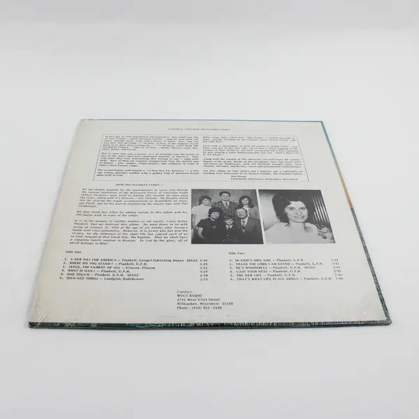  The Plunkett Family He's Wonderful 12" Vinyl Record