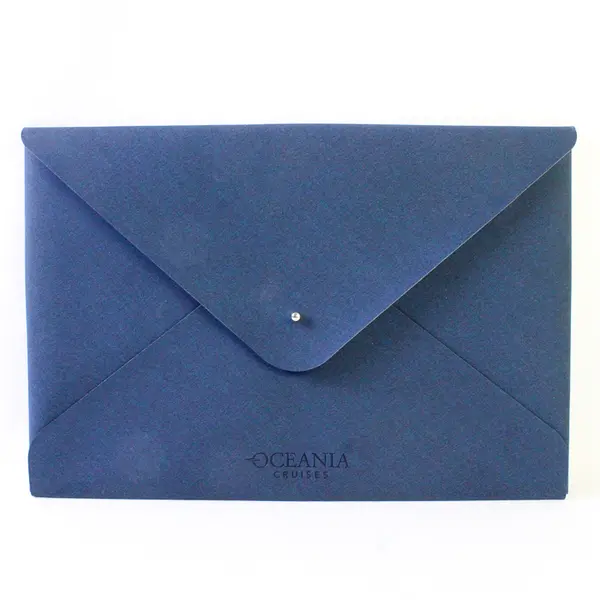 Oceania Cruises Document Holder Envelope Vintage Cruise Collectible