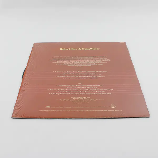 Robert Hale & Dean Wilder "His Will Our Own" 12" Vinyl Record