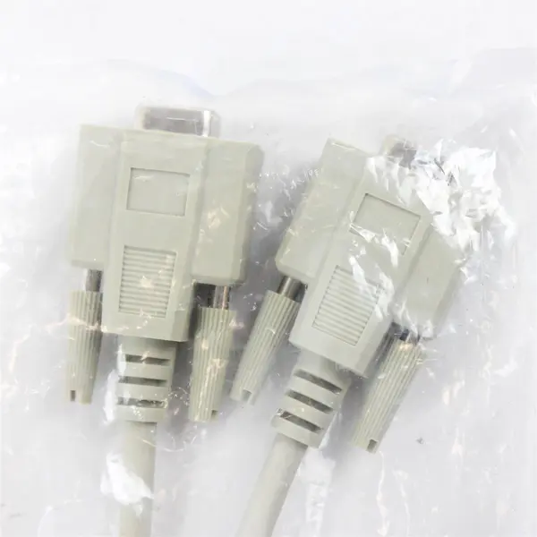 VGA Splitter Cable HDB15 1M Male to 2 Female PCM-2250-B New