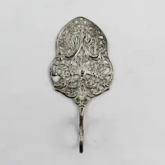 Victorian Silver Plate Acorn Shaped Tart Or Pie Server With Finger Loop