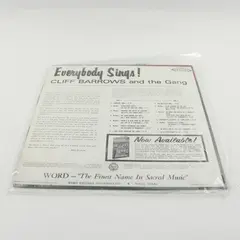 Cliff Barrows "Everybody Sings" 12" Vinyl Record