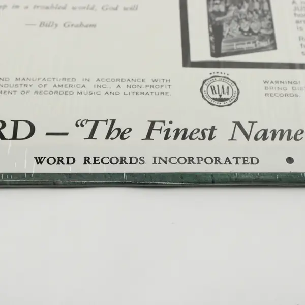 Cliff Barrows "Everybody Sings" 12" Vinyl Record