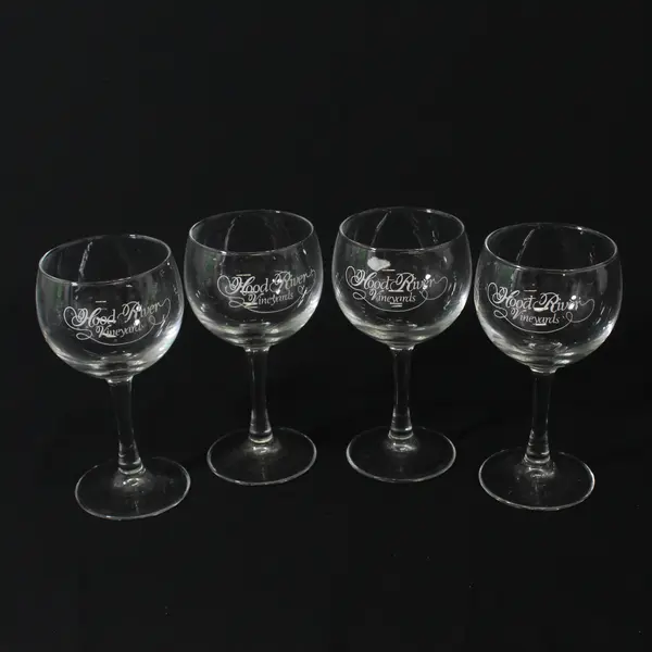 Set of 4 Arcoroc Sensation Wine Glasses From Hood River Vineyard