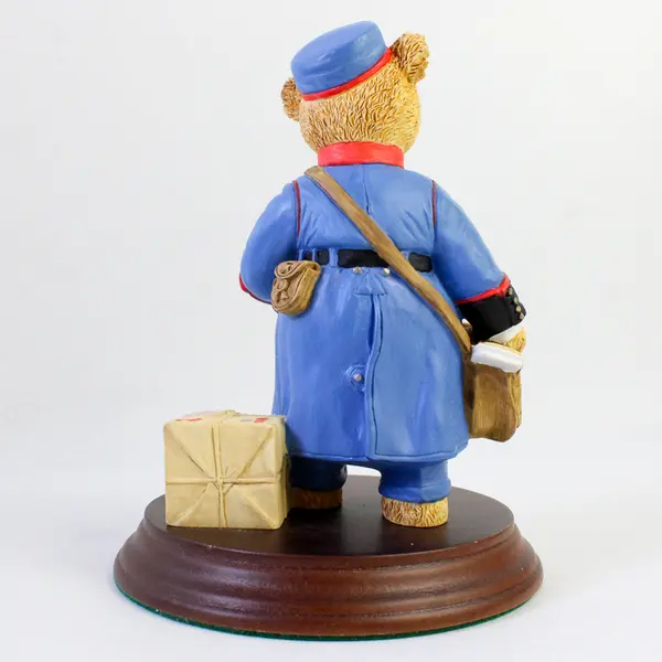 Dept 56 Upstairs Downstairs Bears Mr Bodicoat 'Morning Delivery' 1994 Figurine