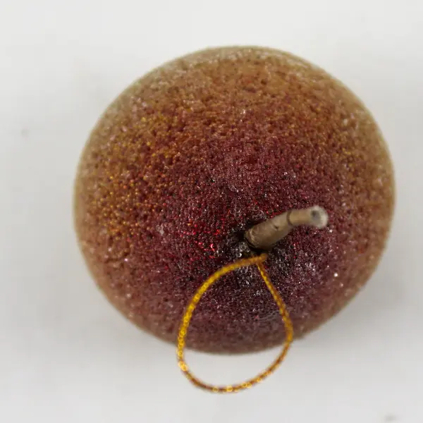 Lot Of 20 Unbranded Matching Red/Green Plastic Pear Hanging Ornaments 2" Tall