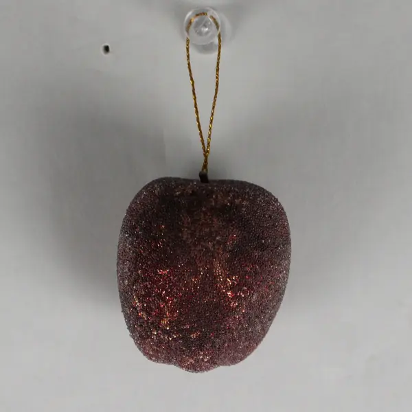 Lot Of 30 Unbranded Matching Red/Yellow Plastic Apple Hanging Ornament 2" Tall