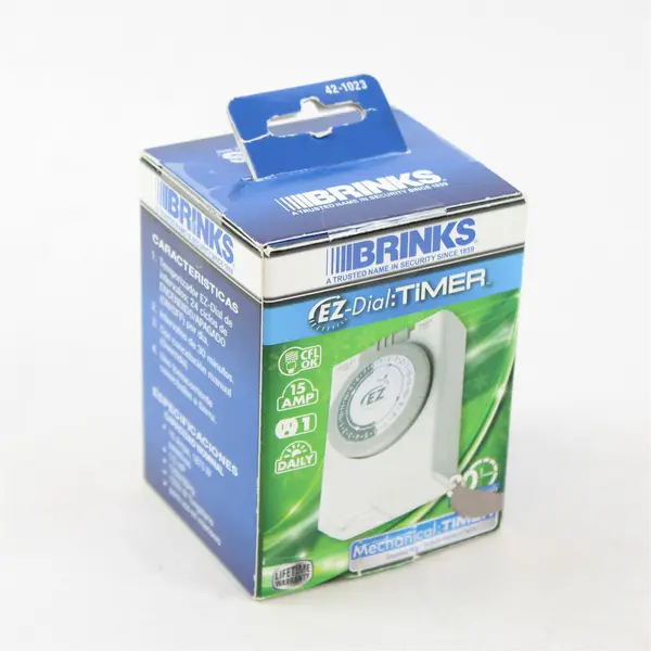 Brinks EZ-DIAL 42-1023 24-Hour Mini Analog Indoor Timer New In Box
