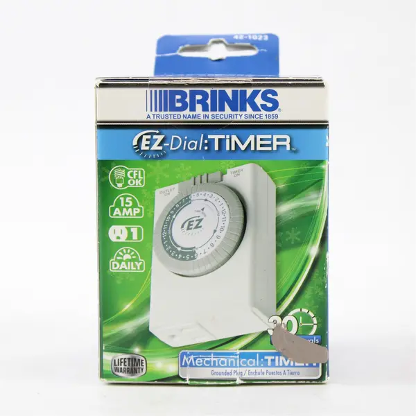 Brinks EZ-DIAL 42-1023 24-Hour Mini Analog Indoor Timer New In Box