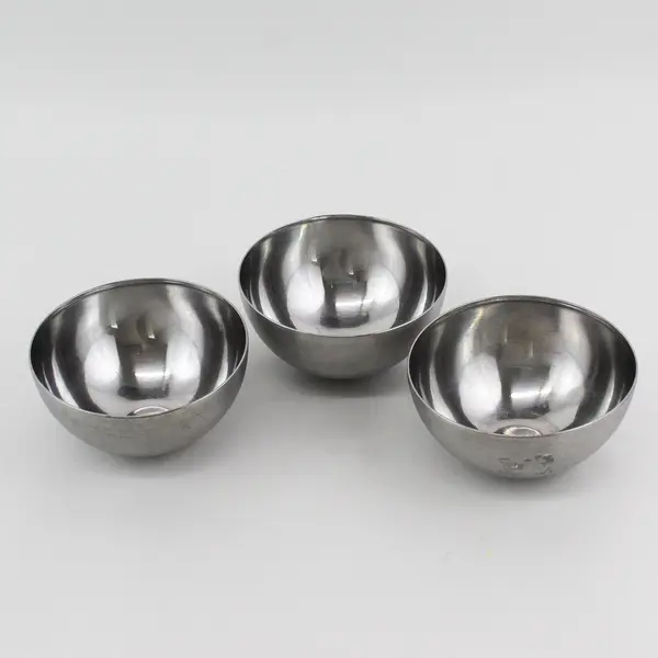Set of 3 IKEA Stainless Steel Mixing Bowls Stackable