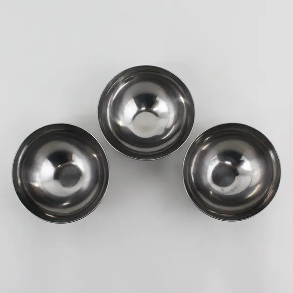 Set of 3 IKEA Stainless Steel Mixing Bowls Stackable