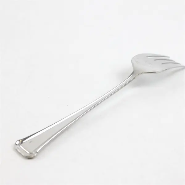 Set of 3 Oneida Maestro Stainless Medium Solid Cold Meat Serving Fork