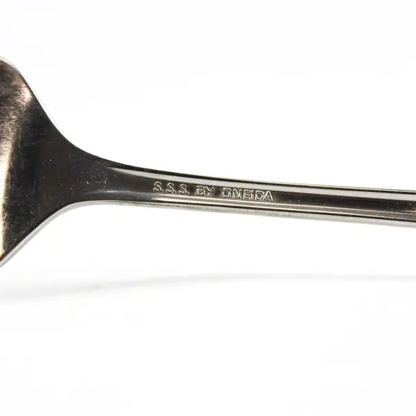 Set of 3 Oneida Maestro Stainless Medium Solid Cold Meat Serving Fork