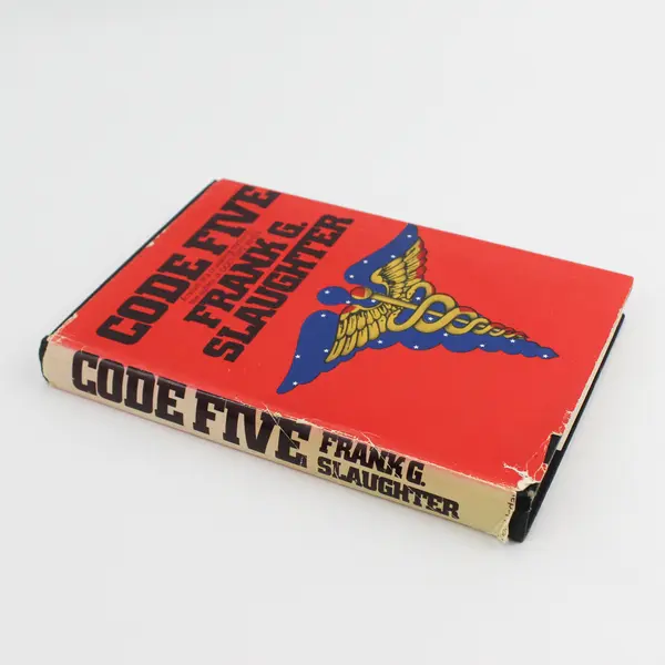 Code Five by Frank G Slaughter 1971 Vintage Hardcover Novel Medical Fiction