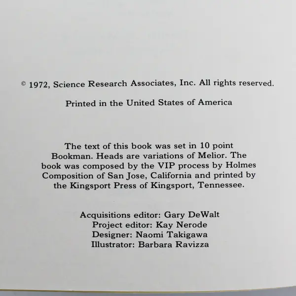 The Cultural Experience Ethnography in Complex Society 1972 Textbook PB