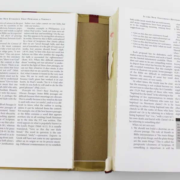 The New Evidence That Demands A Verdict by Josh McDowell Hardcover 1999