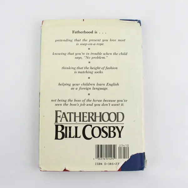 1986 Fatherhood By Bill Cosby Hardcover Dust Jacket Dolphin Doubleday