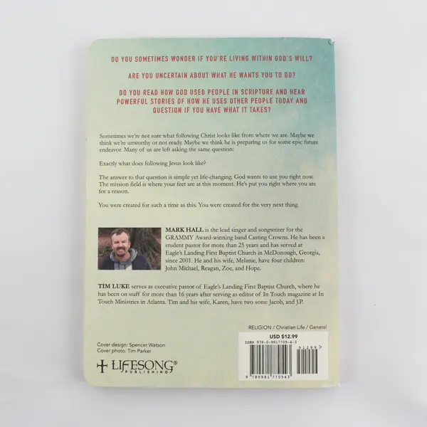 The Very Next Thing Six-Week Devotional Mark Hall Paperback 2016