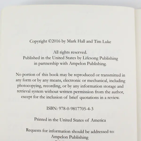 The Very Next Thing Six-Week Devotional Mark Hall Paperback 2016