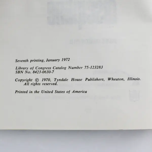 Dare To Discipline  by Dr. James Dobson 1972 Paperback