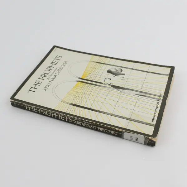 The Prophets: An Introduction - 1969 Paperback By Heschel, Abraham J. Used 