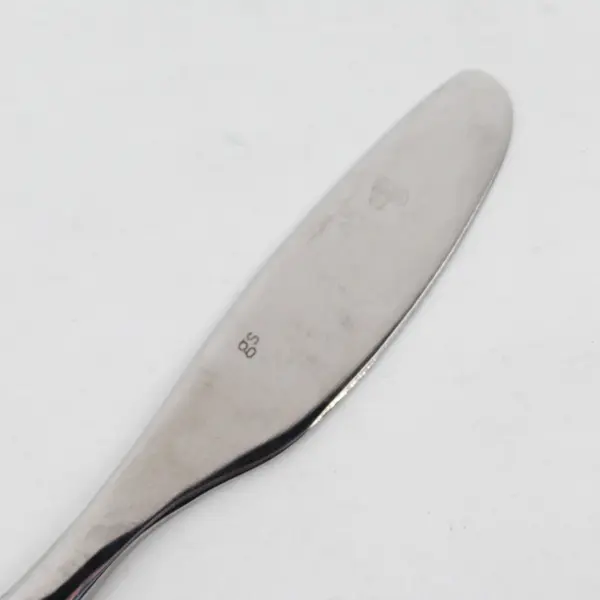 Lot of 4 GS Vault Pattern SS Glossy Flat Handle Butter Knife 6.25" Rare HTF Item